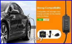 110V-220V 3.7kW EV Charger Electric Car Charging Cables 16A EVSE NEMA 6-20