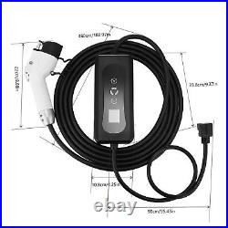 20FT Adjustable Current EV Charger 16A Electric Car NEMA6-20 EVSE 110V-220V New