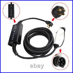 32A 240V EV Charging Cable J1772 US Plug Electric Car Charger 25FT #9