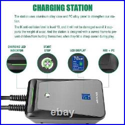 32A Level 2 EV Charging Station Electric Car Charger Cable Type1 PLUG J1772 EVSE