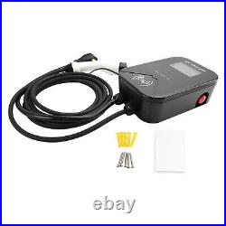 32A Wallbox Electric Vehicle Charger Car EV Charging Station J1772 7.6KW 20 FT T