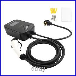 32A Wallbox Electric Vehicle Charger Car EV Charging Station J1772 7.6KW 20 FT T