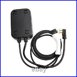 32A Wallbox Electric Vehicle Charger Car EV Charging Station J1772 7.6KW 20FT T7