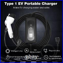 Adjustable Current 16A Electric Car Charging Cable NEMA6-20 EVSE 110-220V 20FT