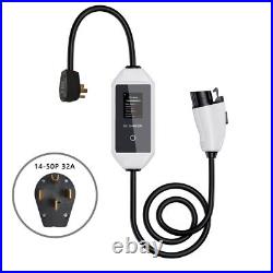 Car AC charging pile 7kw Smart Electric Vehicle EV Charger 32A 14-50 Plug