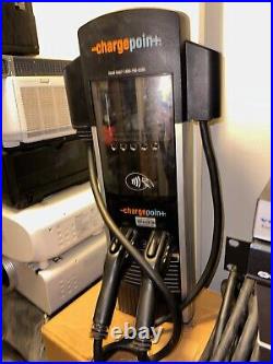 Chargepoint Ct-4000 Dual Head Electric Car Charger Ev Vehicle Station Gw-rfid