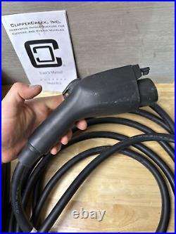 Clipper Creek HCS-40P EV Charging Station 32 AMPS Electric Car Tested Clean