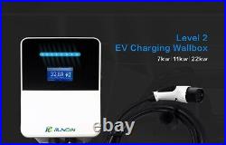 EV Charger 32A 240V 7.3KW Smart Level 2 Home Electric Car Charging Station SAE