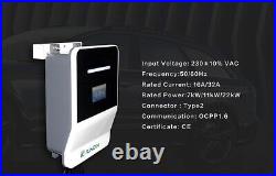 EV Charger 32A 240V 7.3KW Smart Level 2 Home Electric Car Charging Station SAE