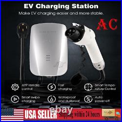 EV Smart Home 32Amp Charging Station APP 220V Electric Vehicle Car Charger 14-5