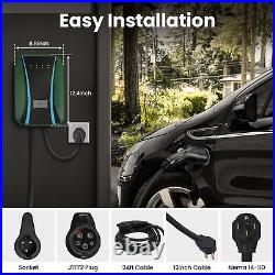 Electric Vehicle Charging Station EV Charger 32 40A 240V App Remote Control