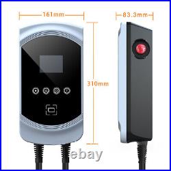 J1772 32A 240V 16.5ft Level 2 EV Charger Smart Home Electric Car Charger