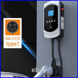 J1772 32A 240V 16.5ft Level 2 EV Charger Smart Home Electric Car Charger