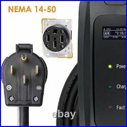 Level 2 EV Charger 240V NEMA 14-50 32A EVSE 23ft Electric Car Charging Cable