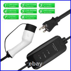 Level 2 EV Charger 240V NEMA 2-60 16A EVSE 7M Electric car charging cable