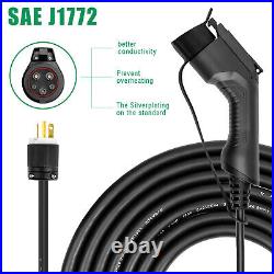 Level 2 EV Charger Electric Car Charging cable 6-16A EVSE 6-20 with 5-15 adapter