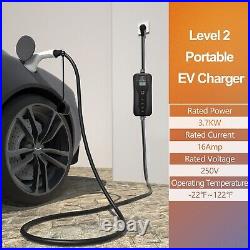 Level 2 EV Charger Type1 16A Electric Vehicle Car Charger Cable J1772 NEMA 6-20P