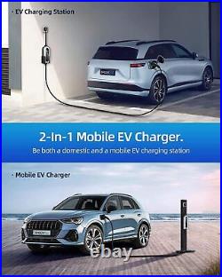 Level 2 Electric Vehicle Charger 32A EV Car Charging J1772 Cable Cord 240V 14-50