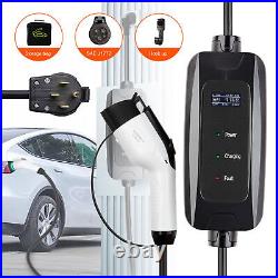 PFCTART Level 2 Fast EV Charger 32A NEMA 14-20 23 ft Electric Car Charging Cable