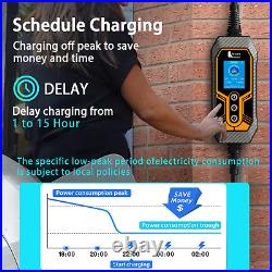 Smart EV Charger Wifi & Bluetooth 7KW 32A GB/T Portable Electric Car Charging 5m