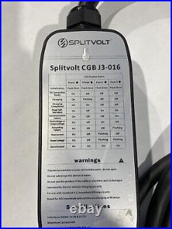 Splitvolt Cgb J3-016 Electric Car Charging Cable New